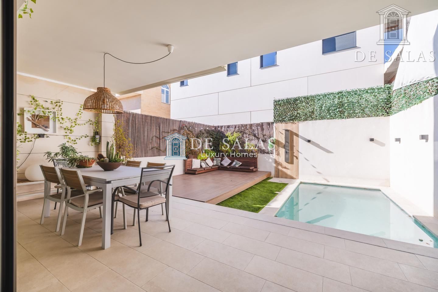 Fantástico chalet adosado de obra nueva en Valdebebas.